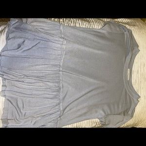Light blue tee shirt